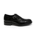 Scarpa Doppia Fibbia in Pelle Nera - Davide