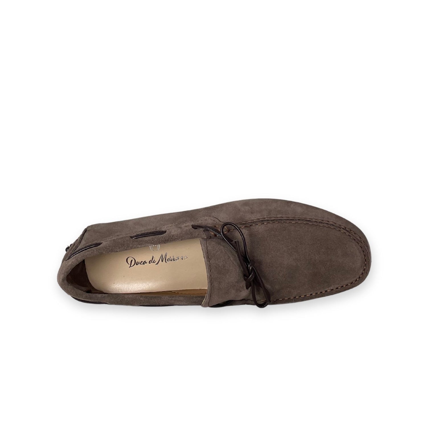 Herren Wildleder-Mokassins in Taupe - Edoardo