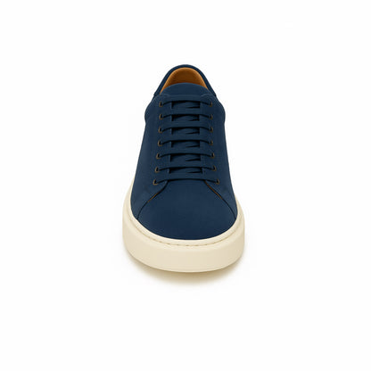 Blue en daim baskets - Fabrizio