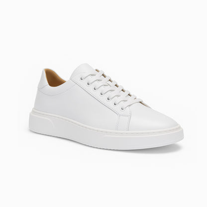 Weiße Leder -Turnschuhe - Fabrizio