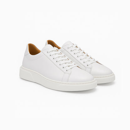 Weiße Leder -Turnschuhe - Fabrizio
