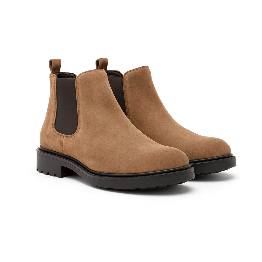 Stivaletti Uomo in camoscio beige - Ferdinando