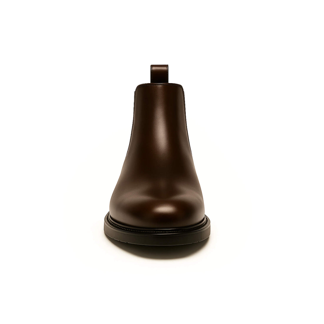 Braune Chelsea-Boots aus Leder - Ferdinando