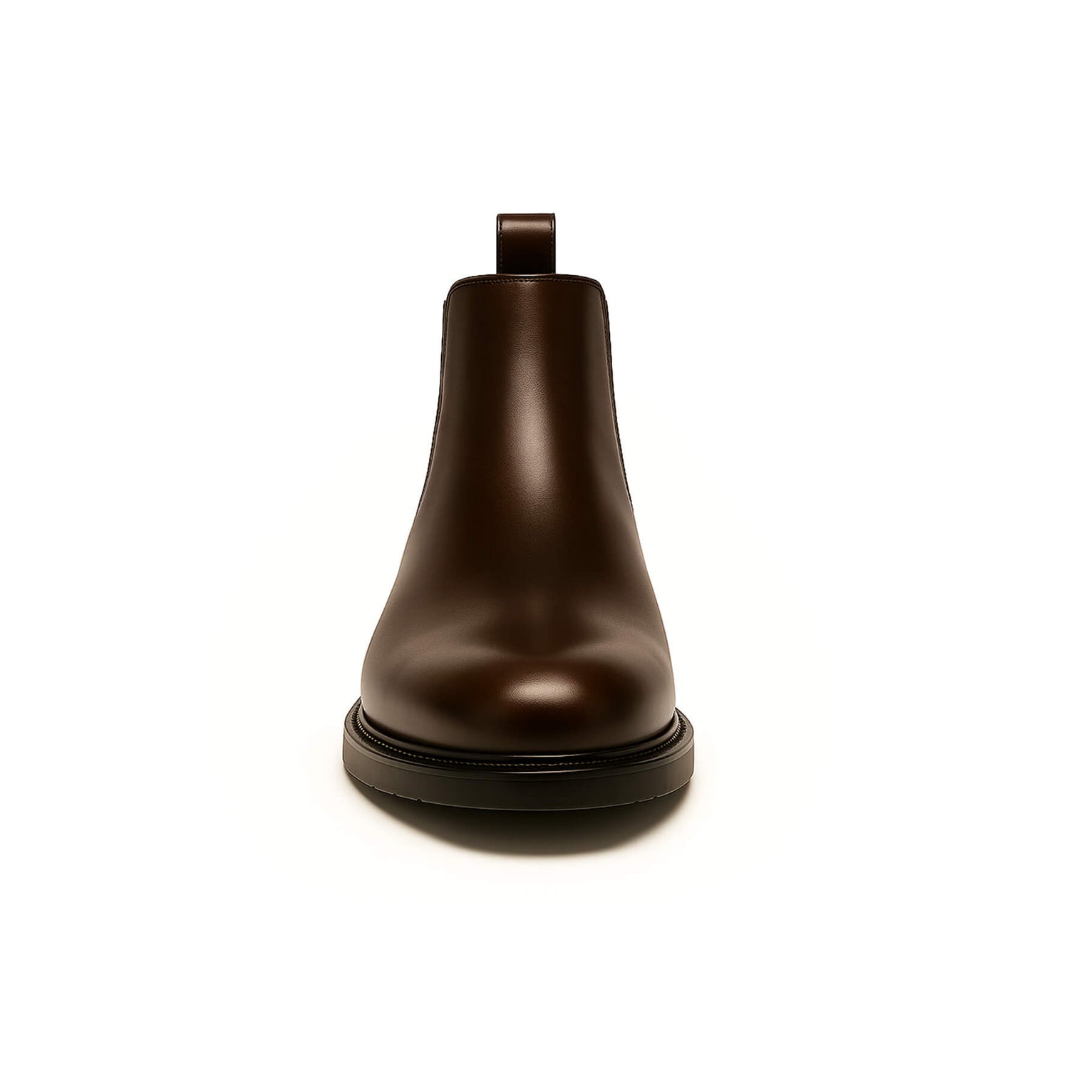 Braune Chelsea-Boots aus Leder - Ferdinando