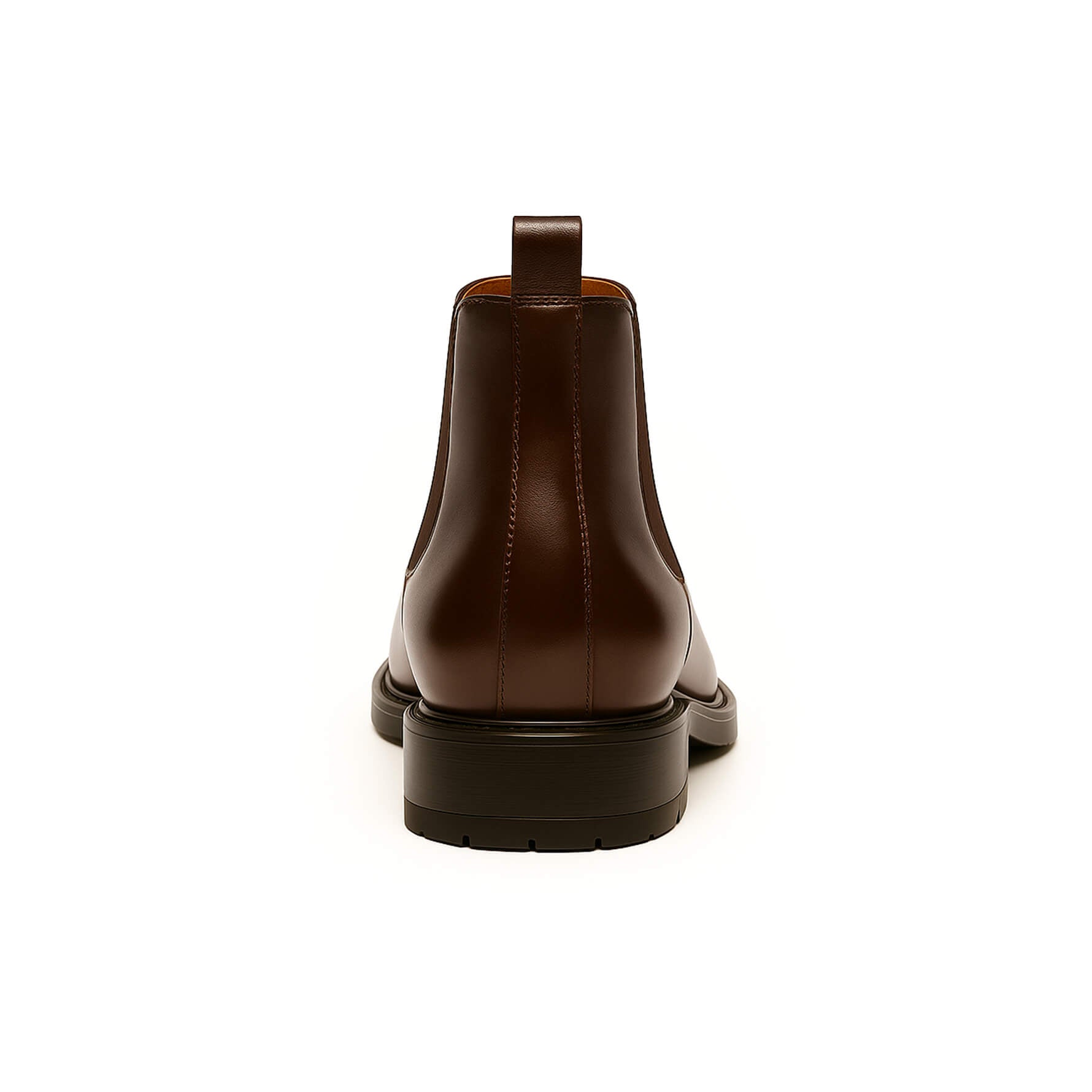 Braune Chelsea-Boots aus Leder - Ferdinando