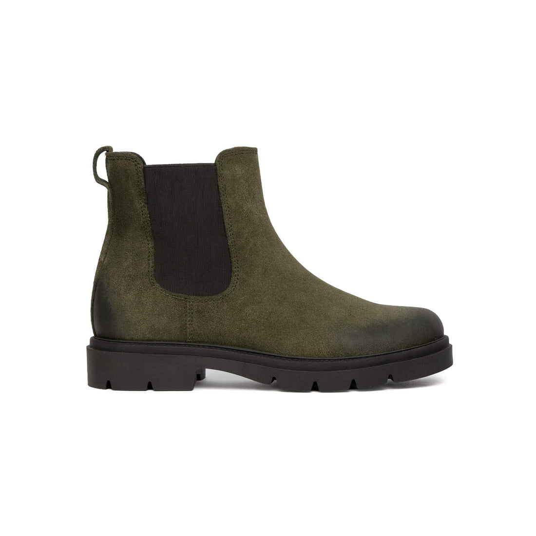 Herrenstiefel im grünen Wildleder - Furio