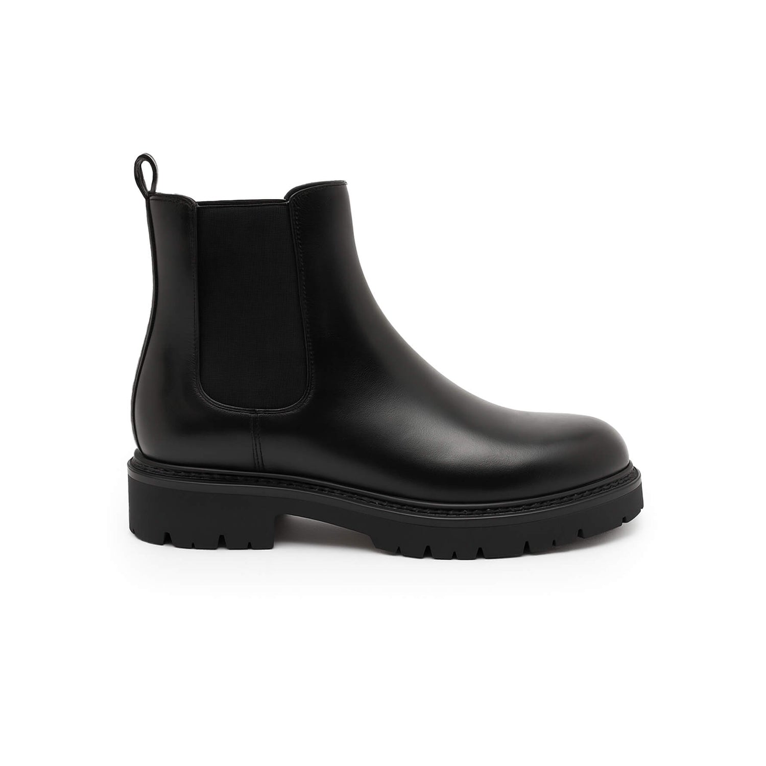Stivaletti Uomo in Pelle Nera | Made in Italy | Furio