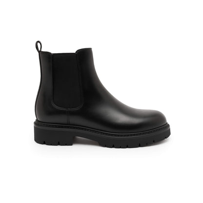 Stivaletti Uomo in Pelle Nera | Made in Italy | Furio