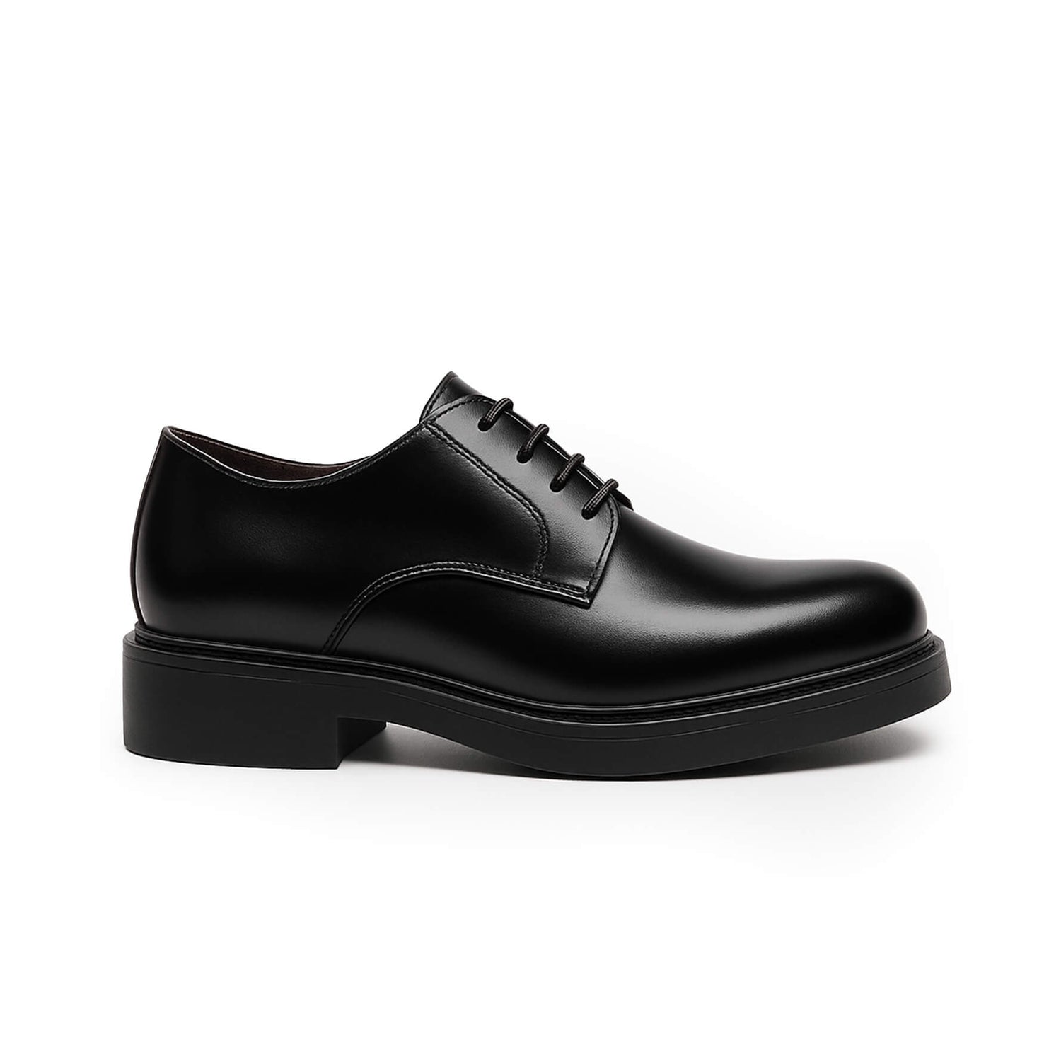Scarpa Elegante Derby pelle nera Made in Italy - Gioele