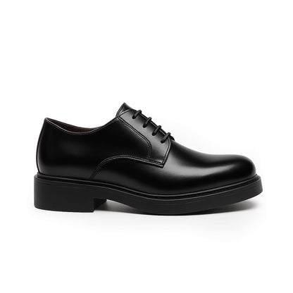 Scarpa Elegante Derby pelle nera Made in Italy - Gioele