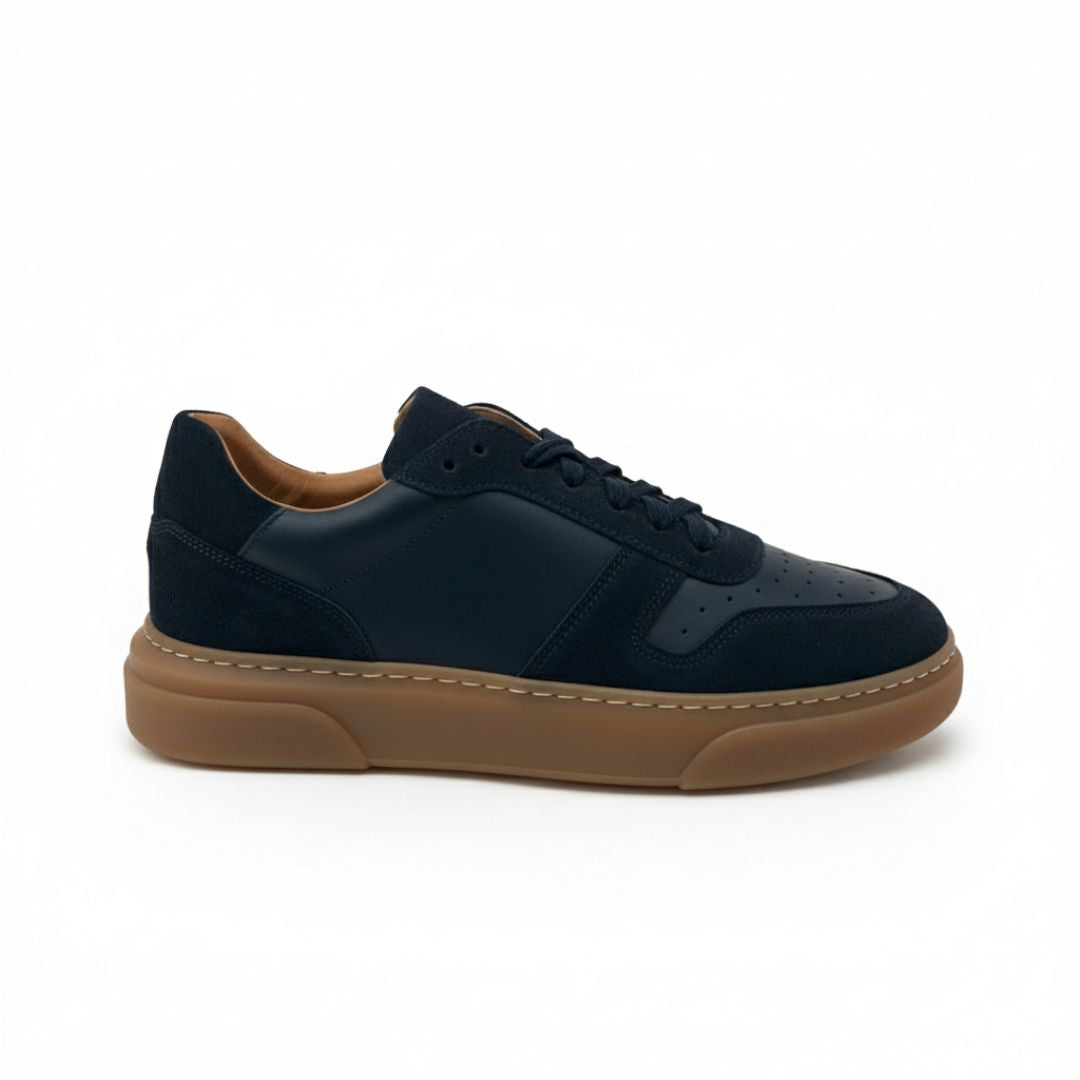 Blue en daim baskets - Ivan