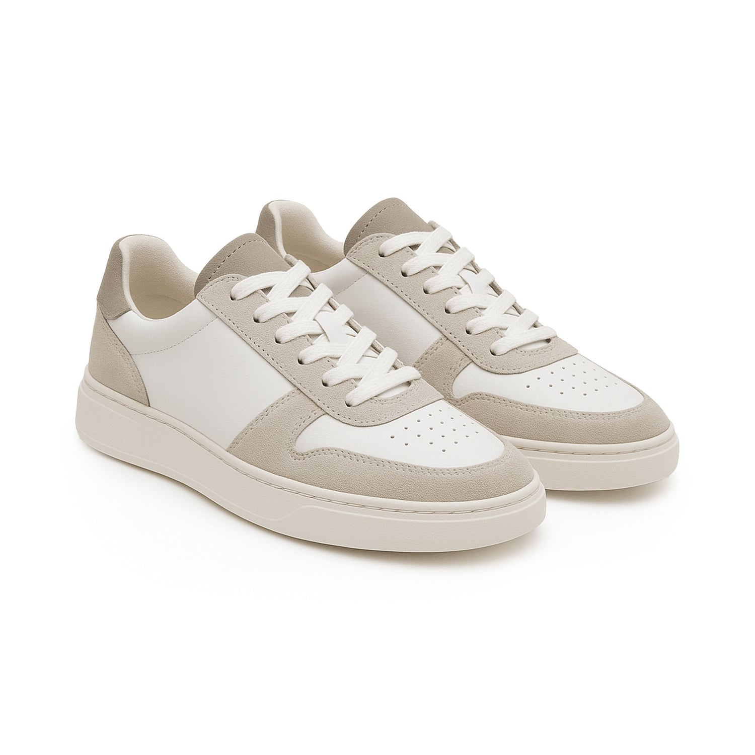 Sneakers White Suede - Ivan