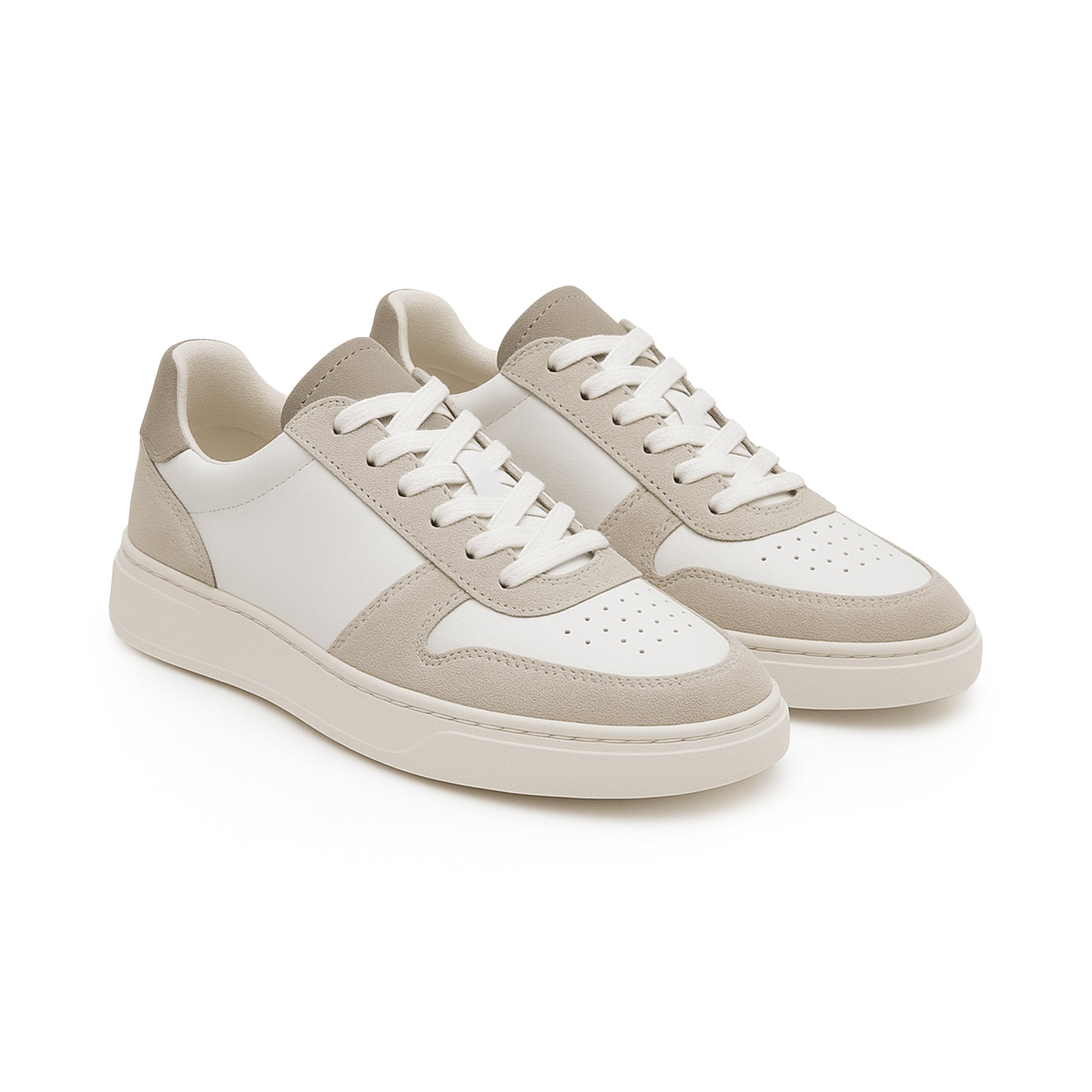 Sneakers White Suede - Ivan