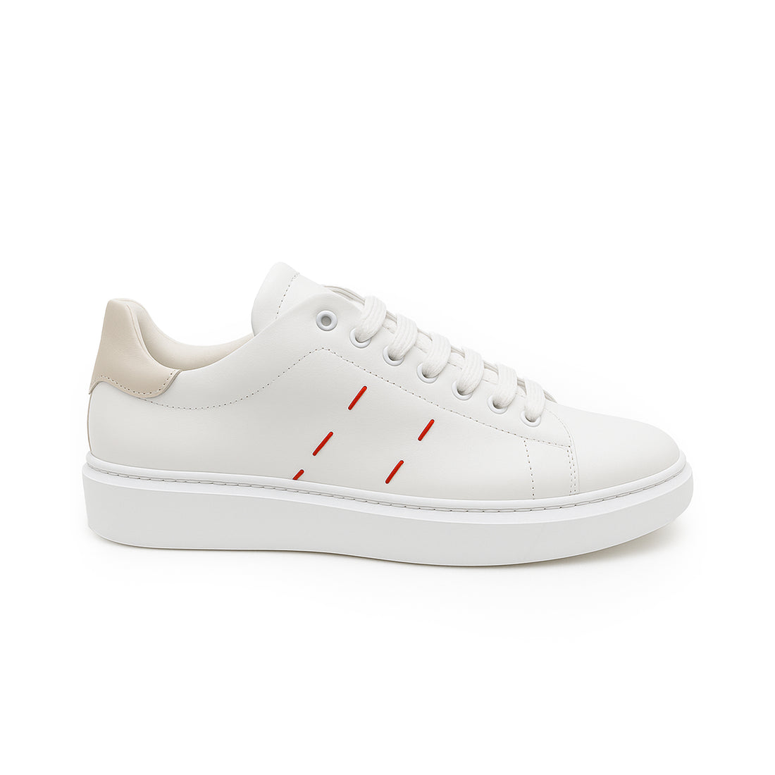 Sneakers en cuir blanc - Ivan