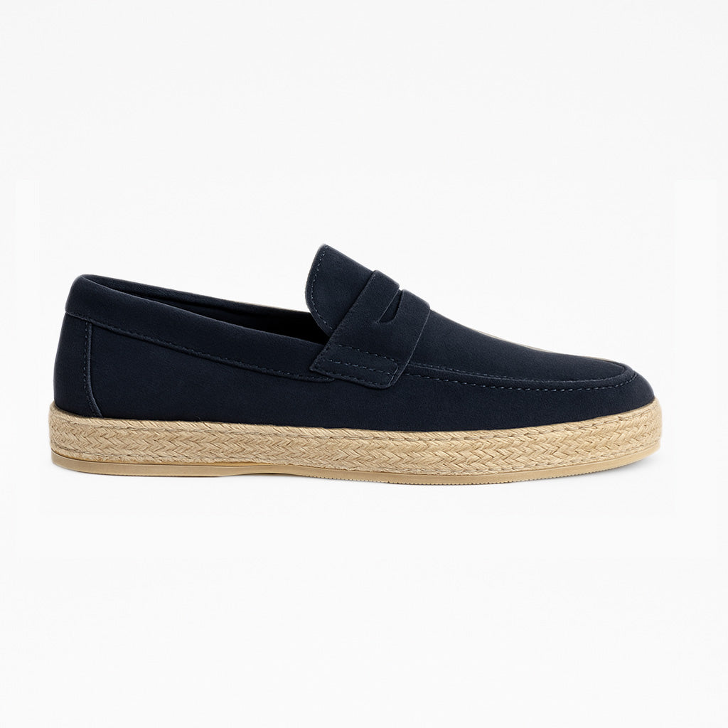 Espadrillas scamosciate Blu - Leo