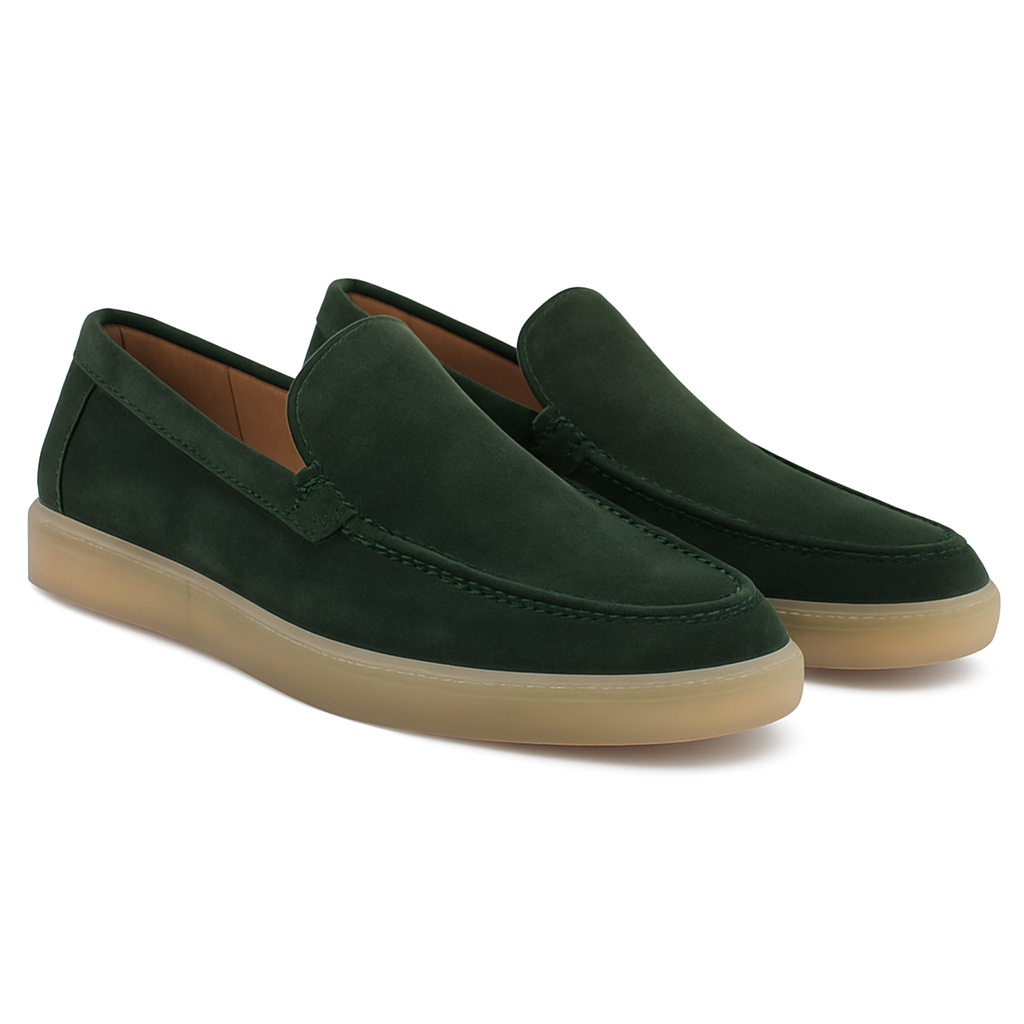 Mocassini Estivi Camoscio Verde - Loris