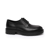 Scarpa Derby Modello Ingeniere Pelle Nera - Made in Italy - Marcello