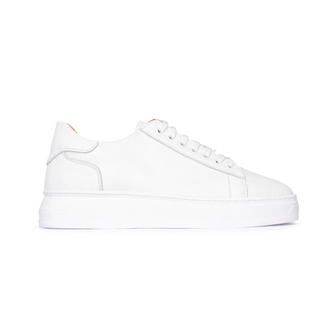 Weiße Leder -Turnschuhe - Fabrizio