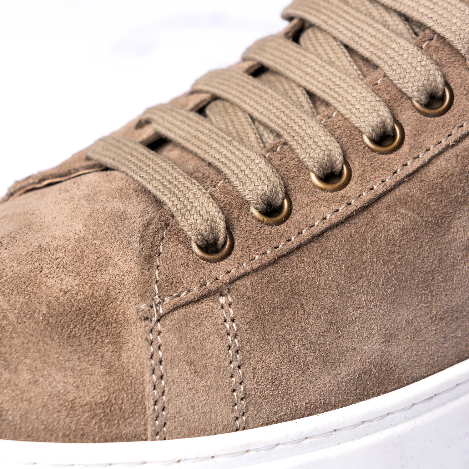 Graue Wildleder -Turnschuhe - Fabrizio