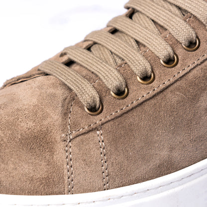Graue Wildleder -Turnschuhe - Fabrizio
