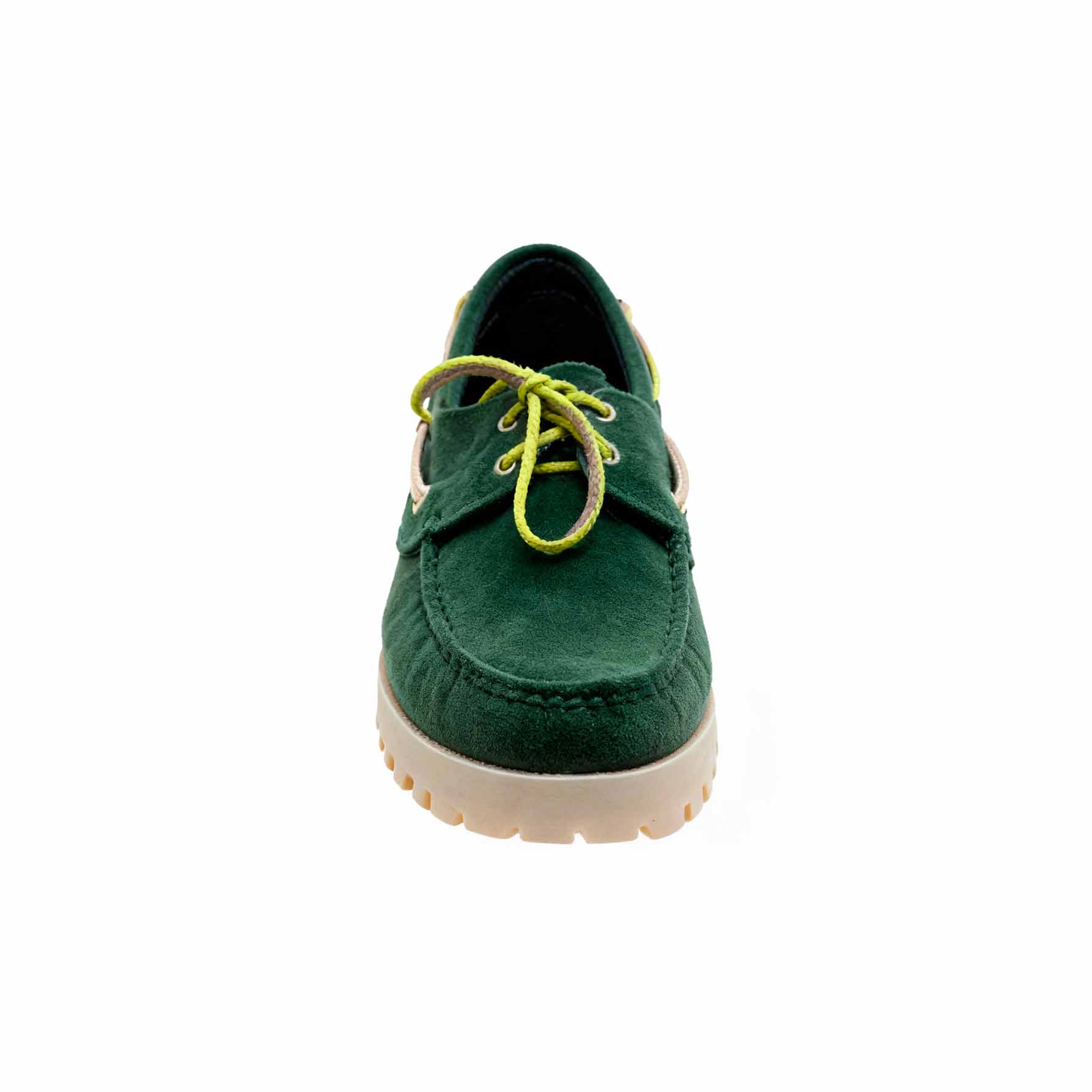 Mocassini invernali in camoscio verde - Timberio