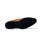 Scarpe uomo eleganti marrone coda di rondine Duca di Morrone suola