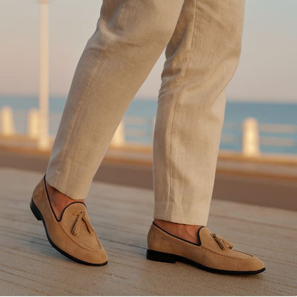 Nappine Mocassino Camoscio Uomo Mocassini Uomo Scamosciati Made In