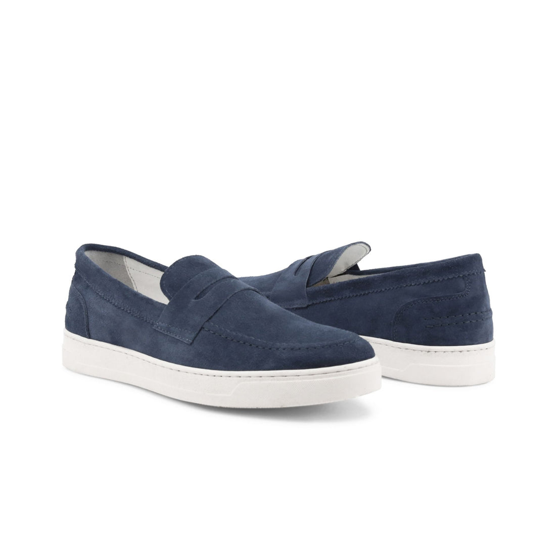 Mocassini colore jeans in camoscio  paio