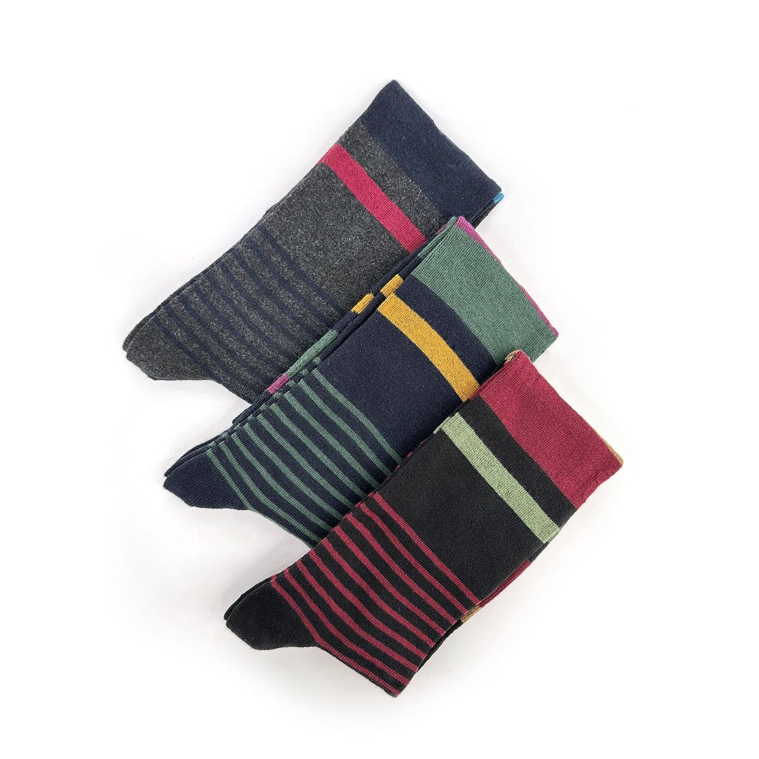 Tripack Socken - Bergamo Grau