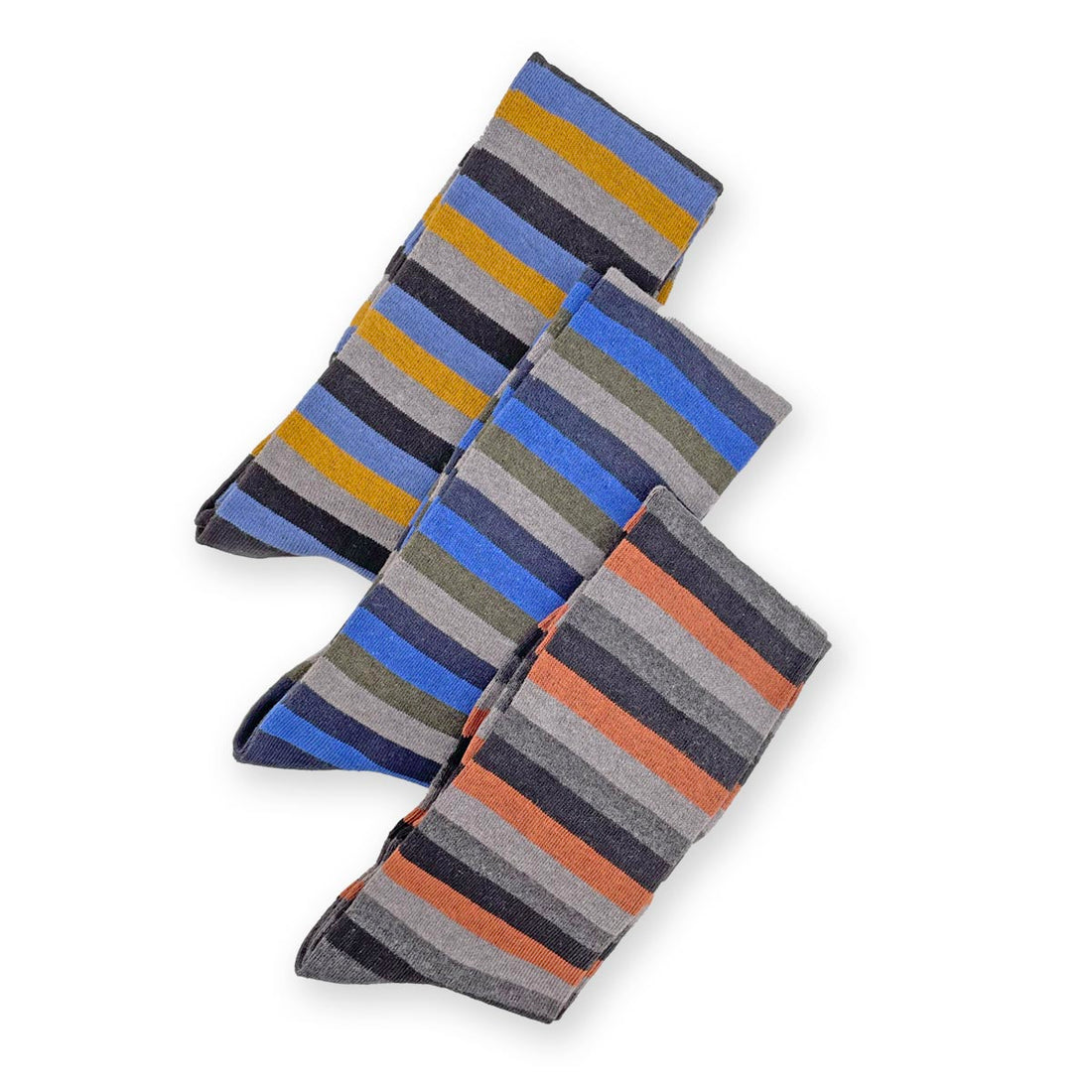 Colorful striped socks