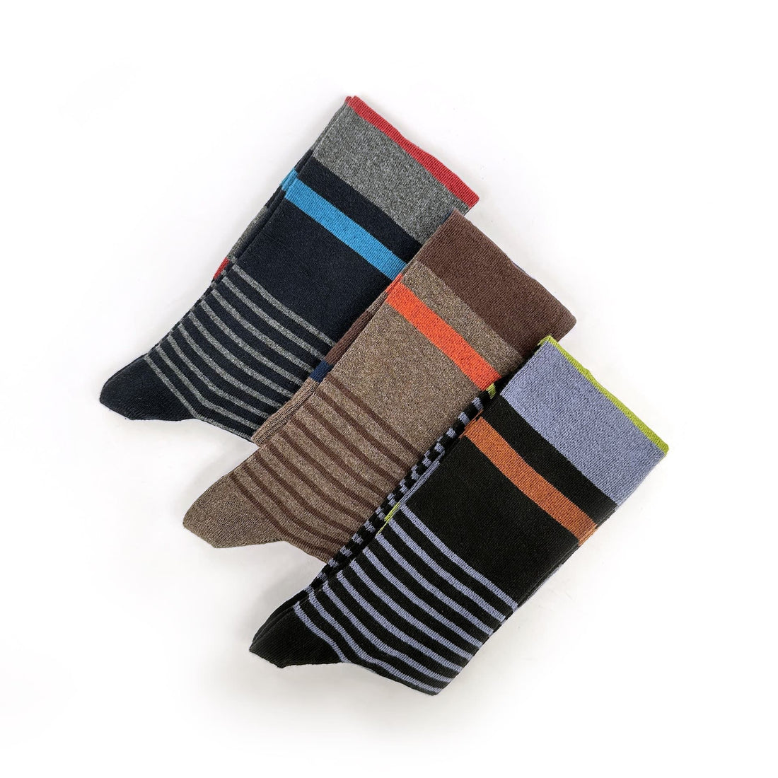 Tripack Socken - Bergamo Braun