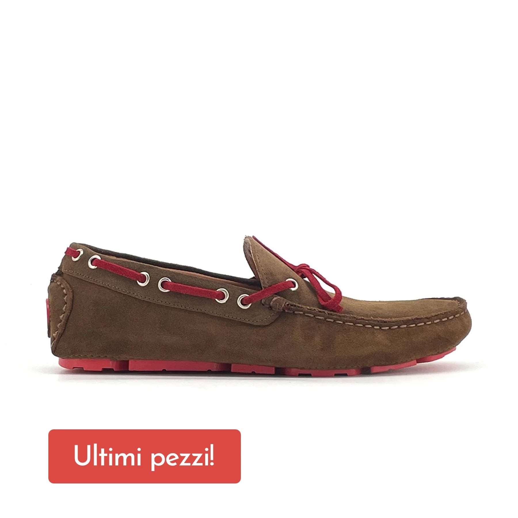 Braune Wildleder Herren Mokassins - Edoardo