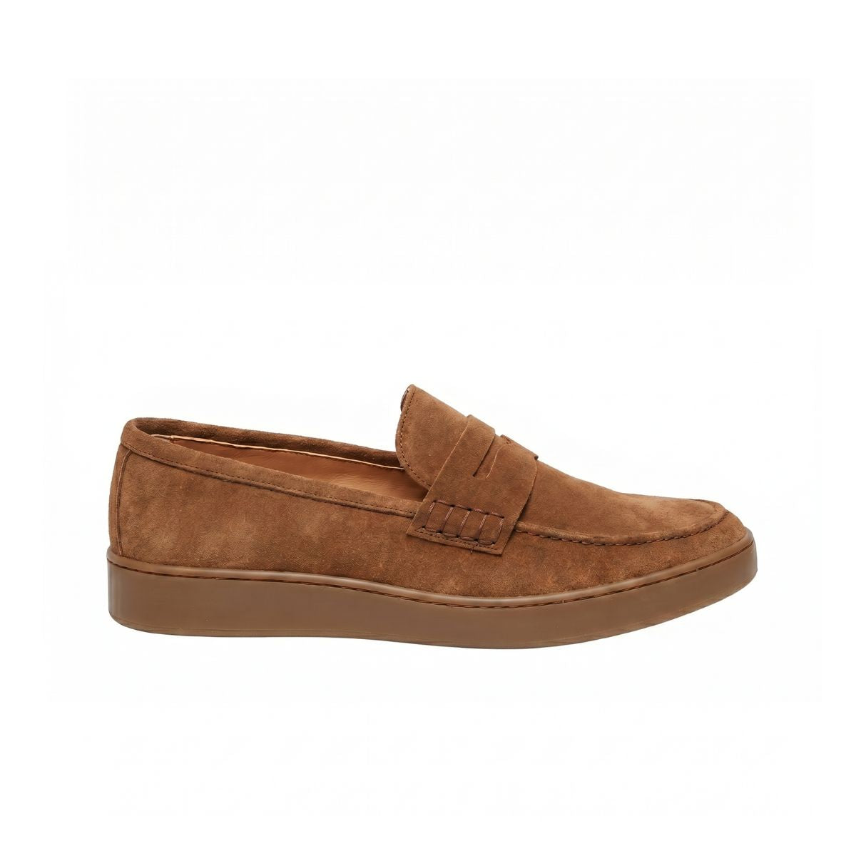 Mocassini camoscio marrone chiaro - Enea