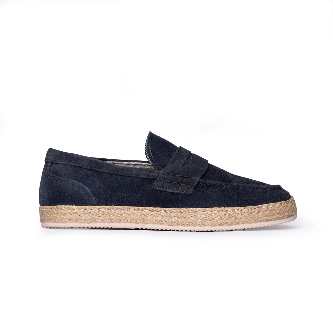 Espadrillas scamosciate Blu - Leo