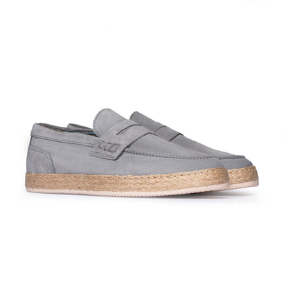 Espadrillas camoscio Grigio - Leo