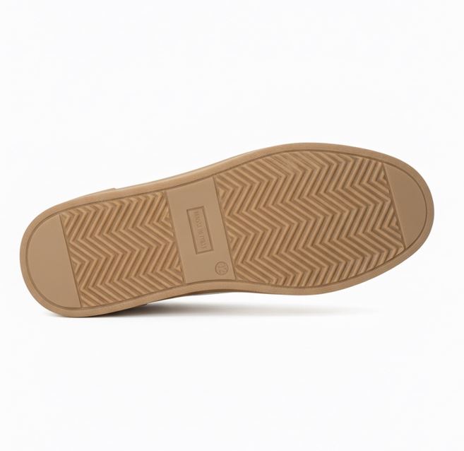 Graue weiße Wildleder -Turnschuhe - Ivan