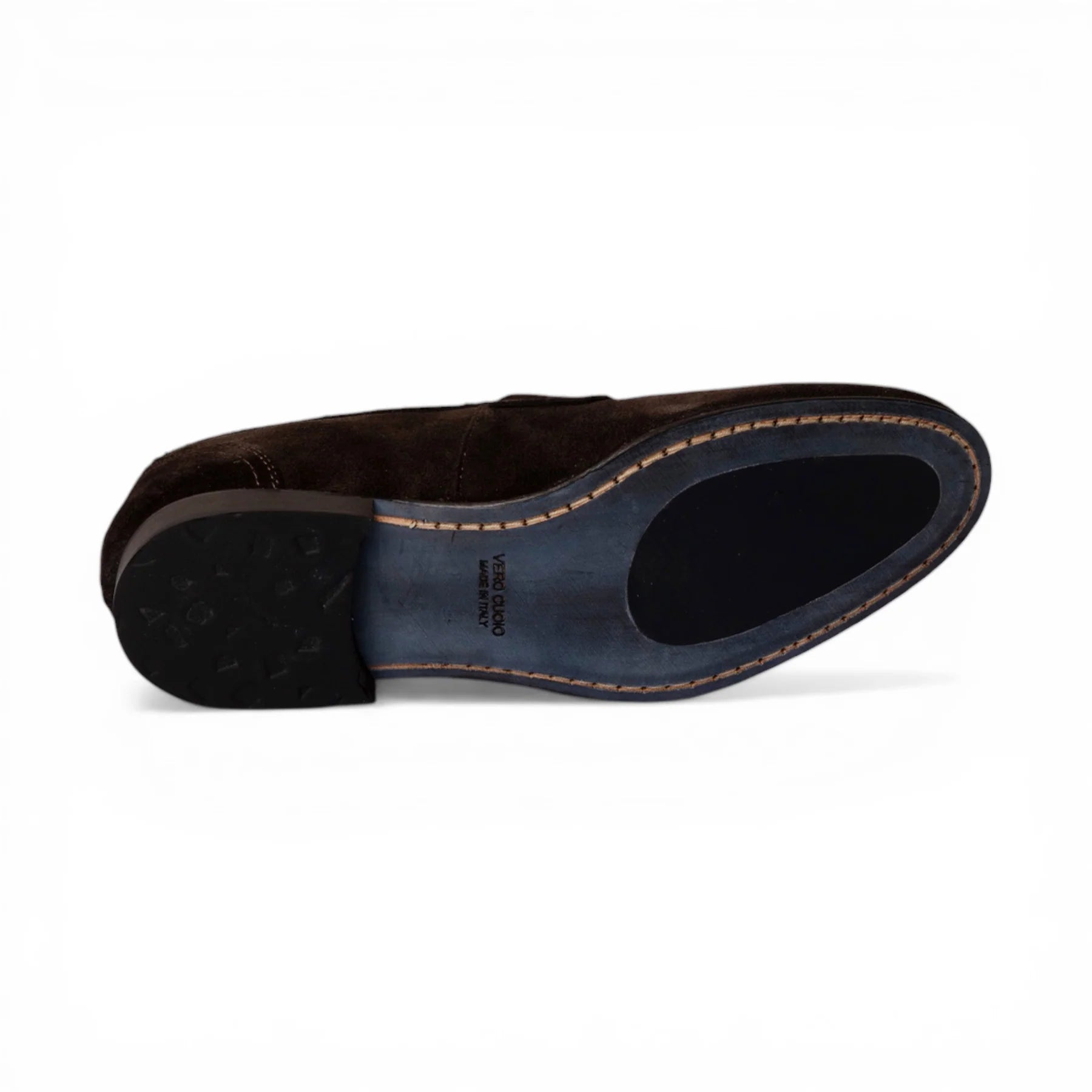 Mocassini Uomo in camoscio marrone - Mario