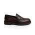 Mocassini uomo invernali pelle marone - Made in italy -  Fulvio