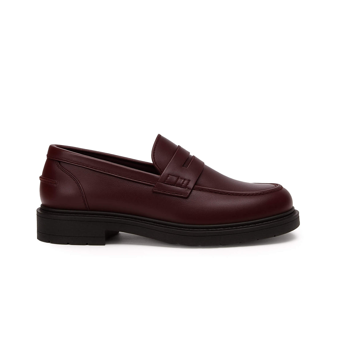 Burgunderrote Wintermokassins für Herren - Aldo