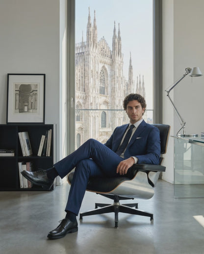 Scarpe eleganti derby nere - Lucrezio